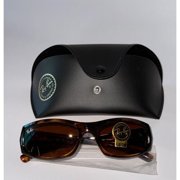 Ray Ban RB4093 642 57 Havana Crystal Brown Sunglasses *box, case, booklet, cloth - Picture 7 of 8